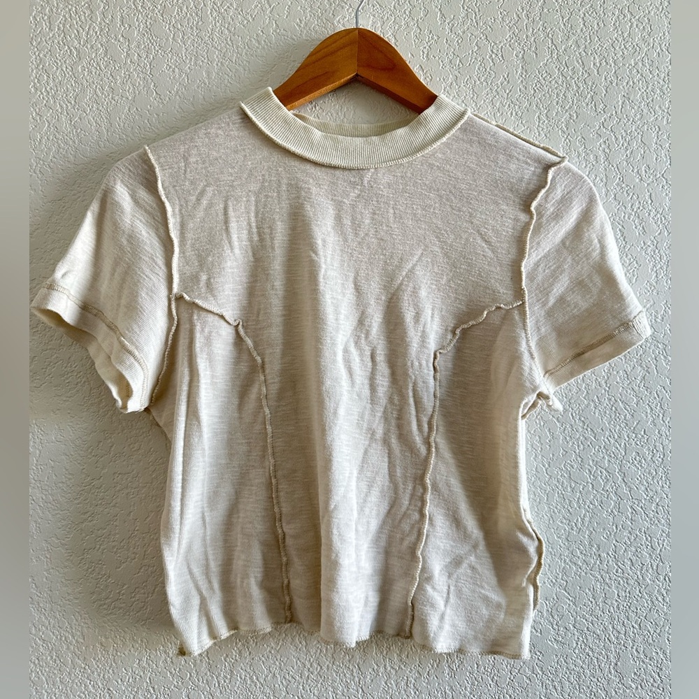 Urban Outfitters oatmeal baby tee